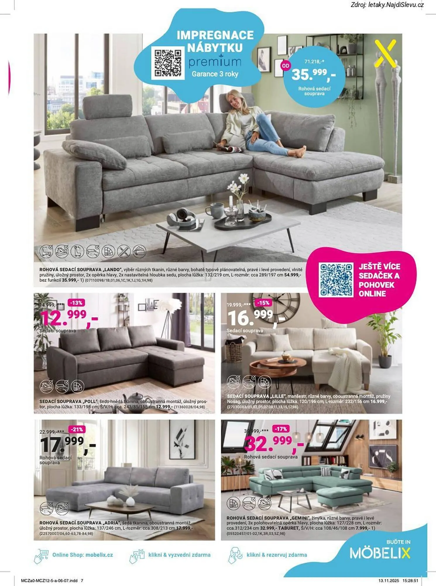 Möbelix leták - 8. prosince 28. prosince 2025 - Page 7