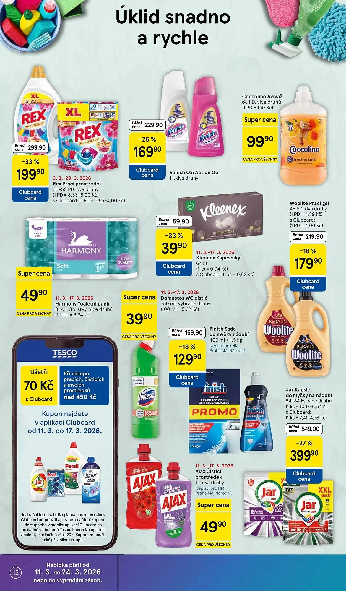 Tesco leták - 11. března 17. března 2026 - Page 12