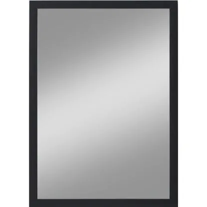 Kristall-Form Zrcadlo Beach černá 60 x 40 cm