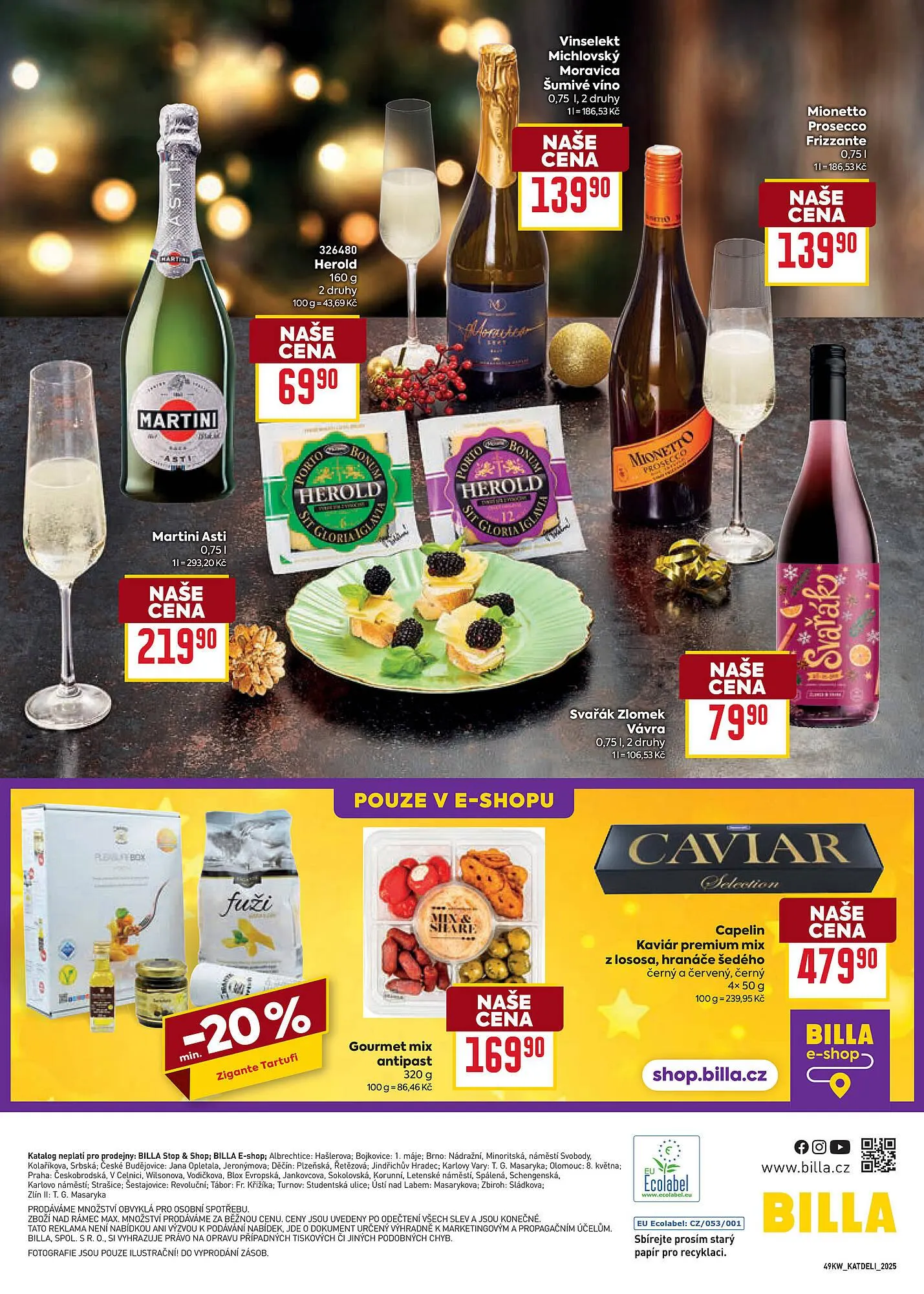 Billa leták - 3. prosince 31. prosince 2025 - Page 32