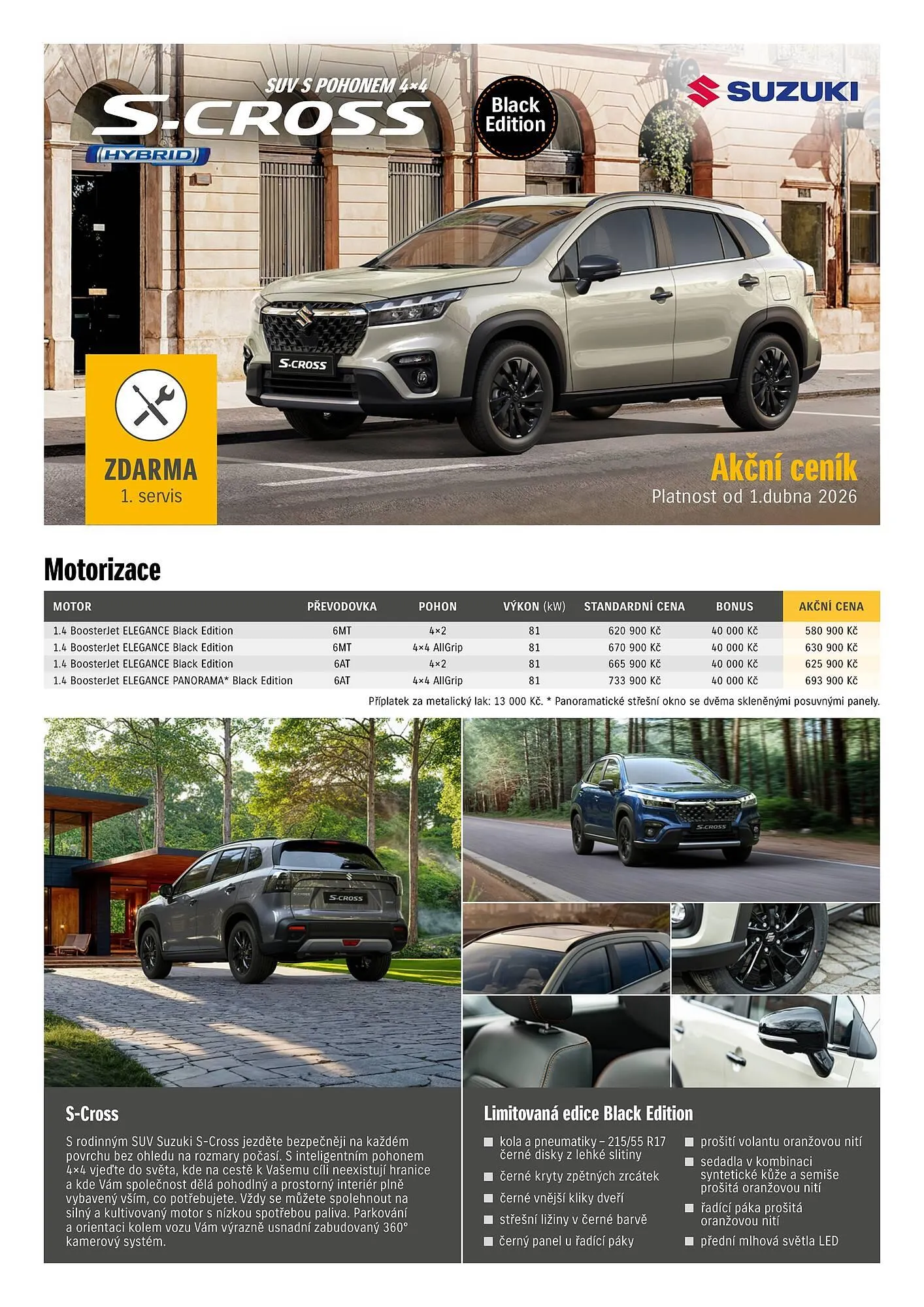 Suzuki leták - 1. dubna 30. dubna 2026 - Page 1