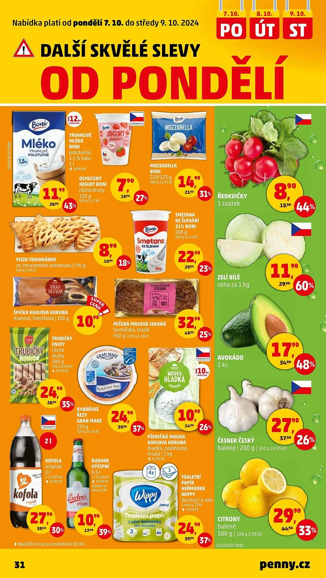 Penny Market leták - 3. října 9. října 2024 - Page 31