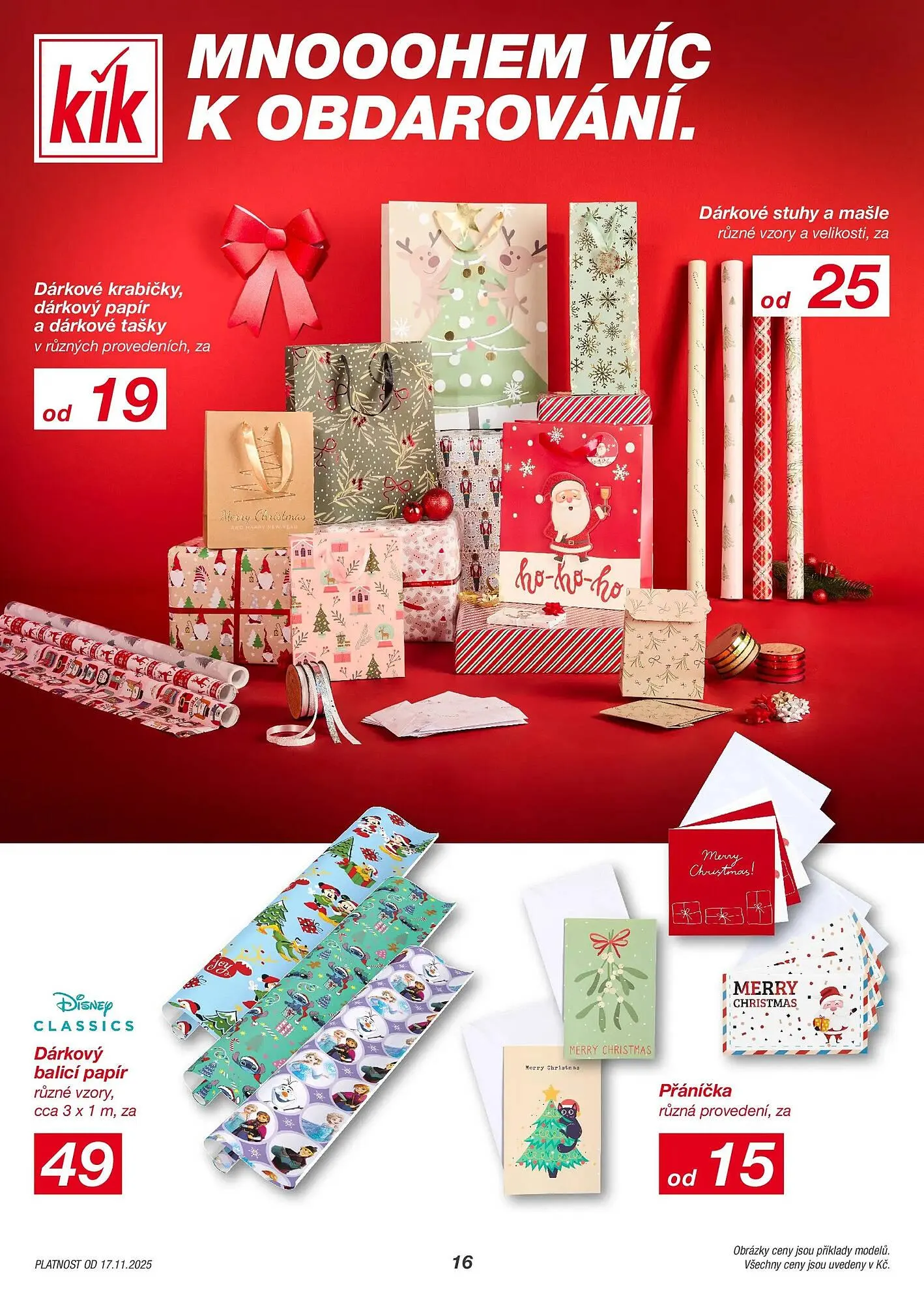 Kik leták - 17. listopadu 8. prosince 2025 - Page 16