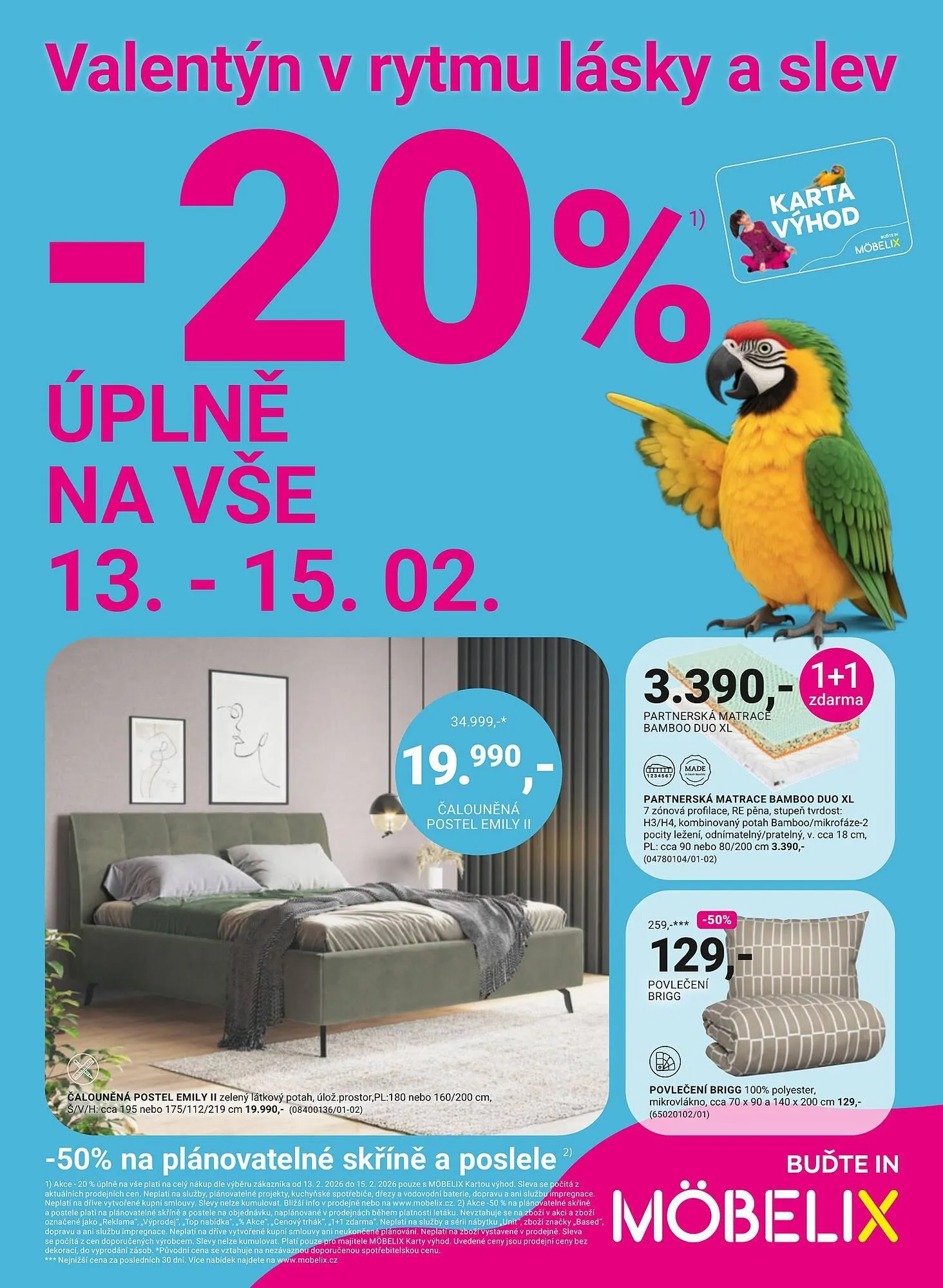 Möbelix leták - 9. února 8. března 2026 - Page 1