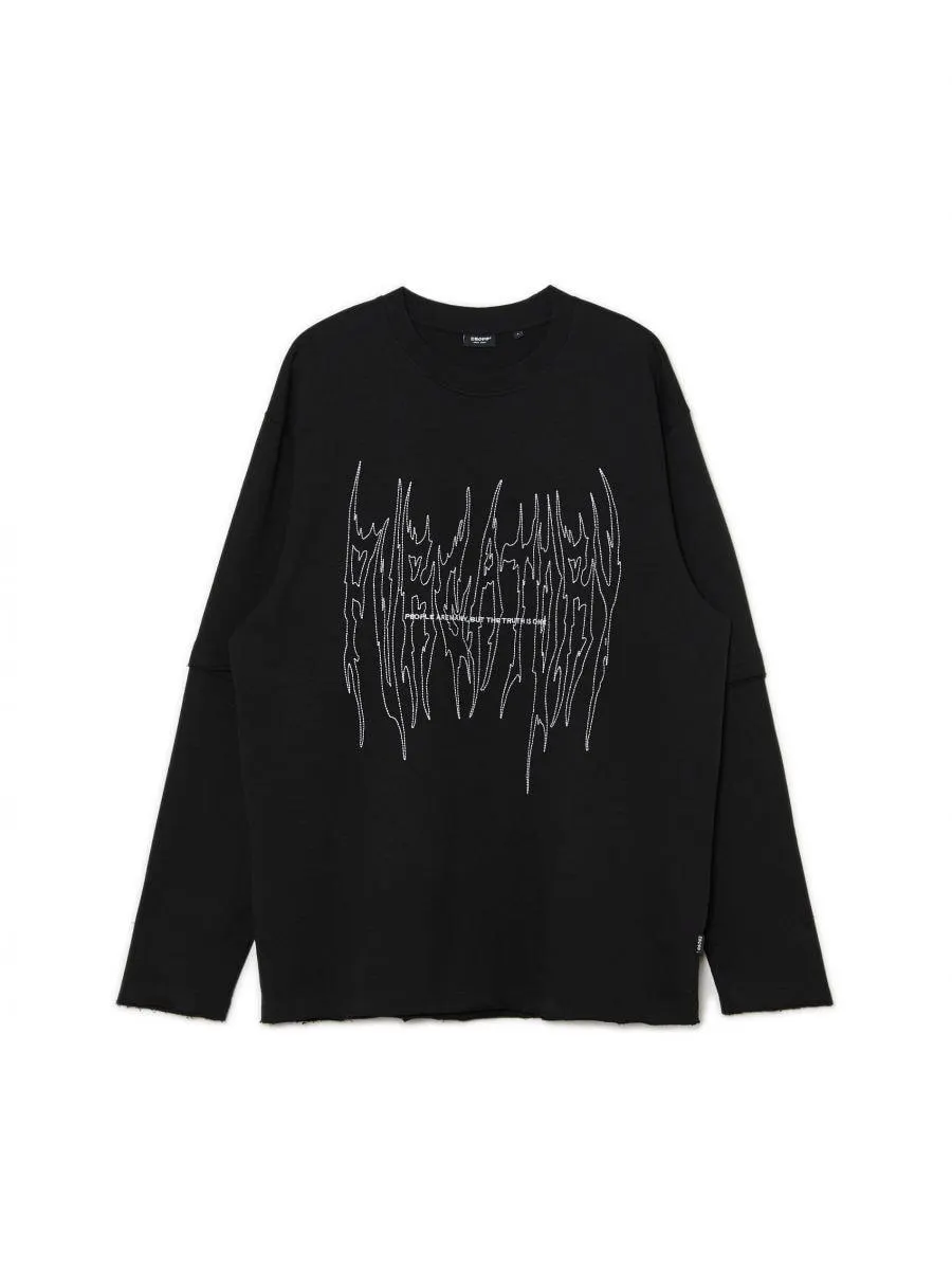 Tričko s dlouhými rukávy