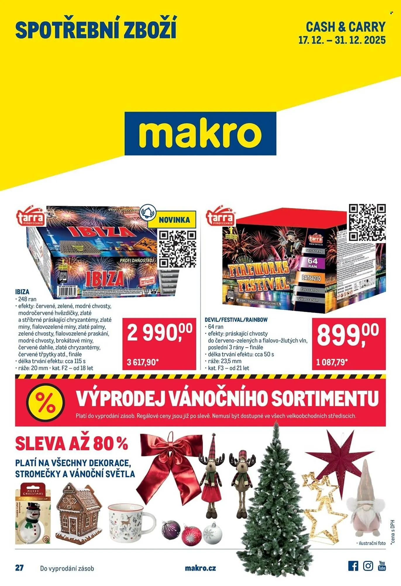Makro leták - 17. prosince 31. prosince 2025 - Page 1