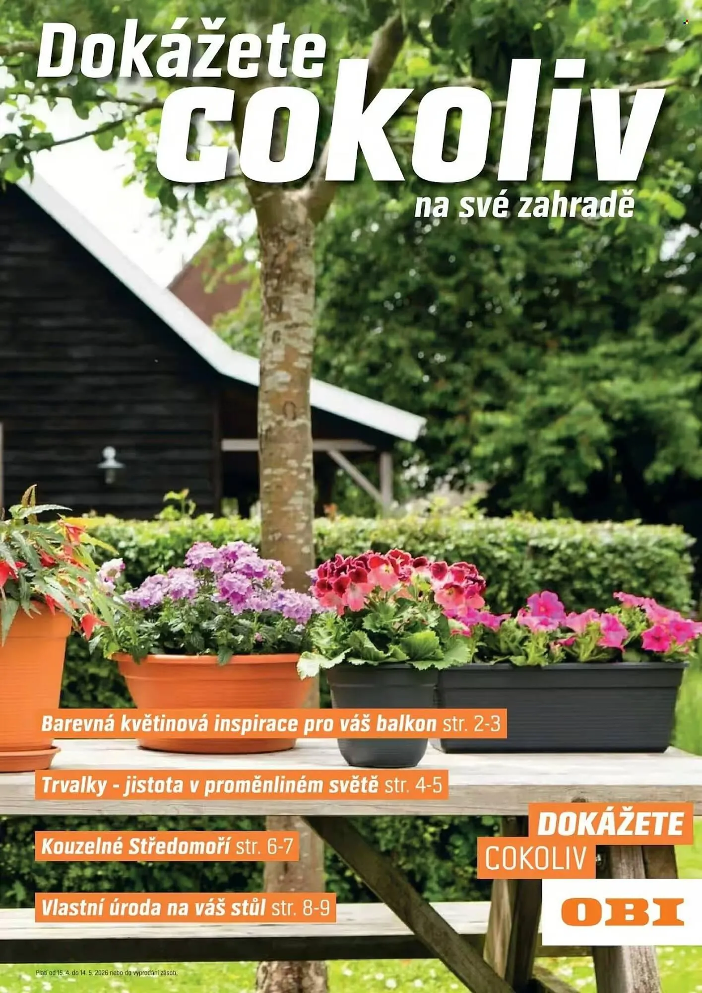 OBI leták - 15. dubna 14. května 2026 - Page 1