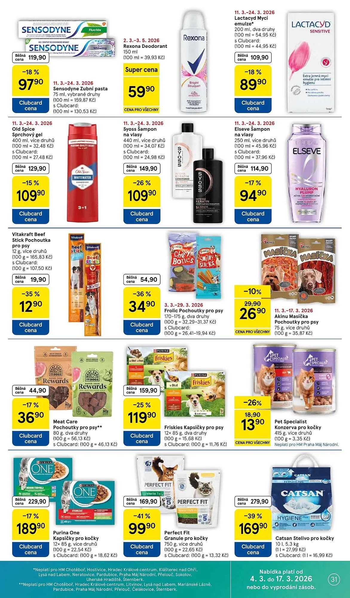 Tesco leták - 11. března 17. března 2026 - Page 31