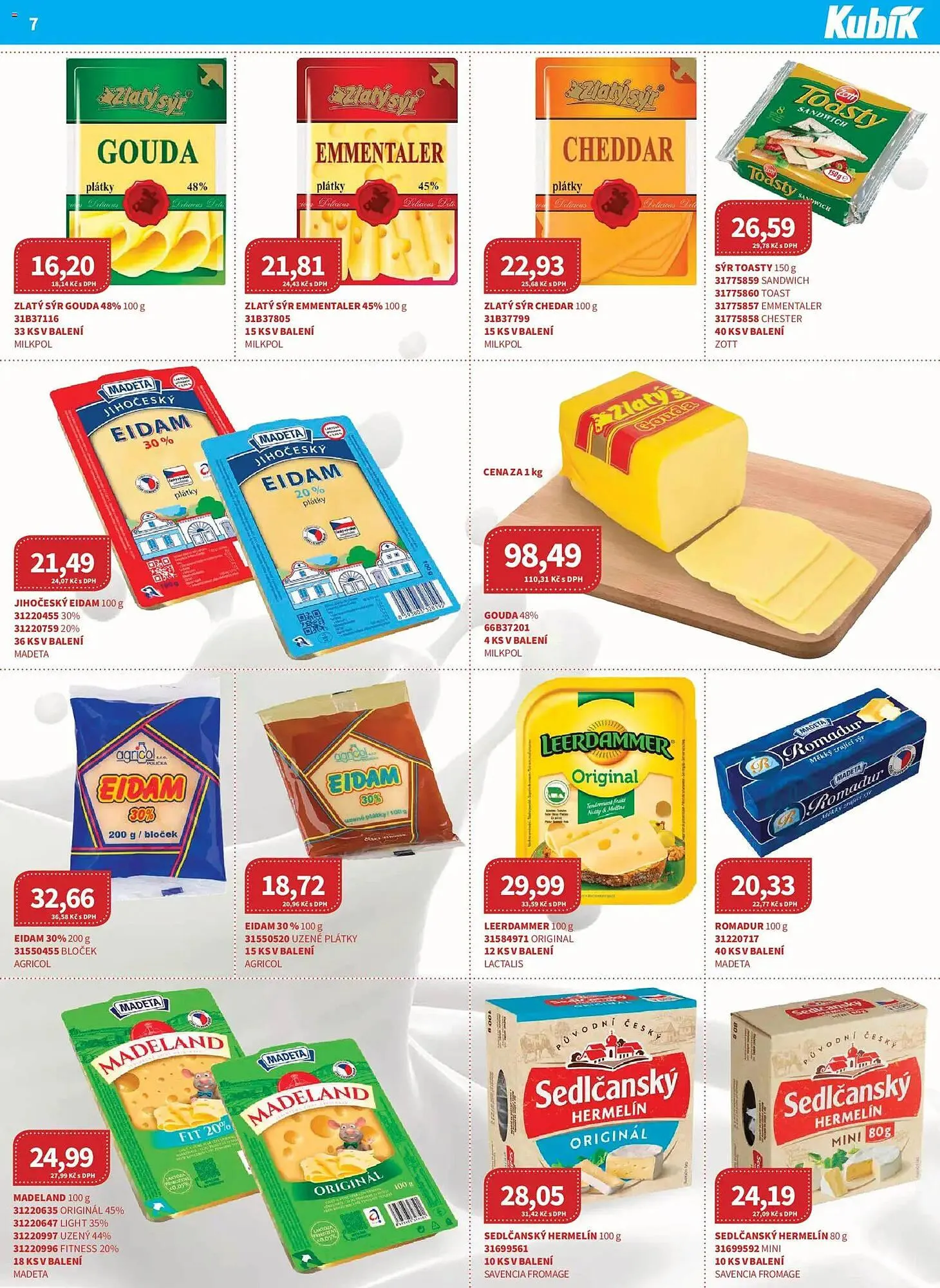 Kubík potraviny leták - 1. března 31. března 2026 - Page 7