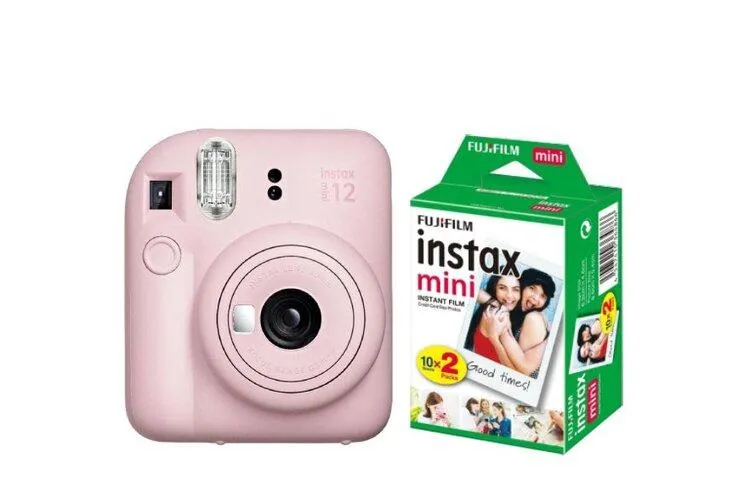 Fujifilm instax mini 12™, růžový + Colorfilm (20ks)