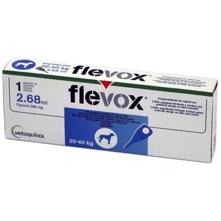 Flevox spot-on L pro psy 20-40 kg 1x 2,68 ml