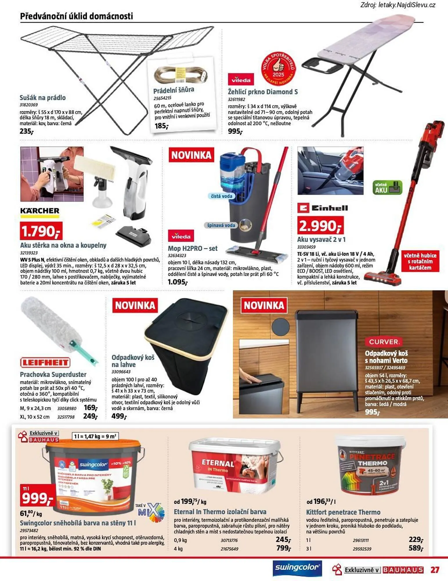 Bauhaus leták - 5. prosince 31. prosince 2025 - Page 27