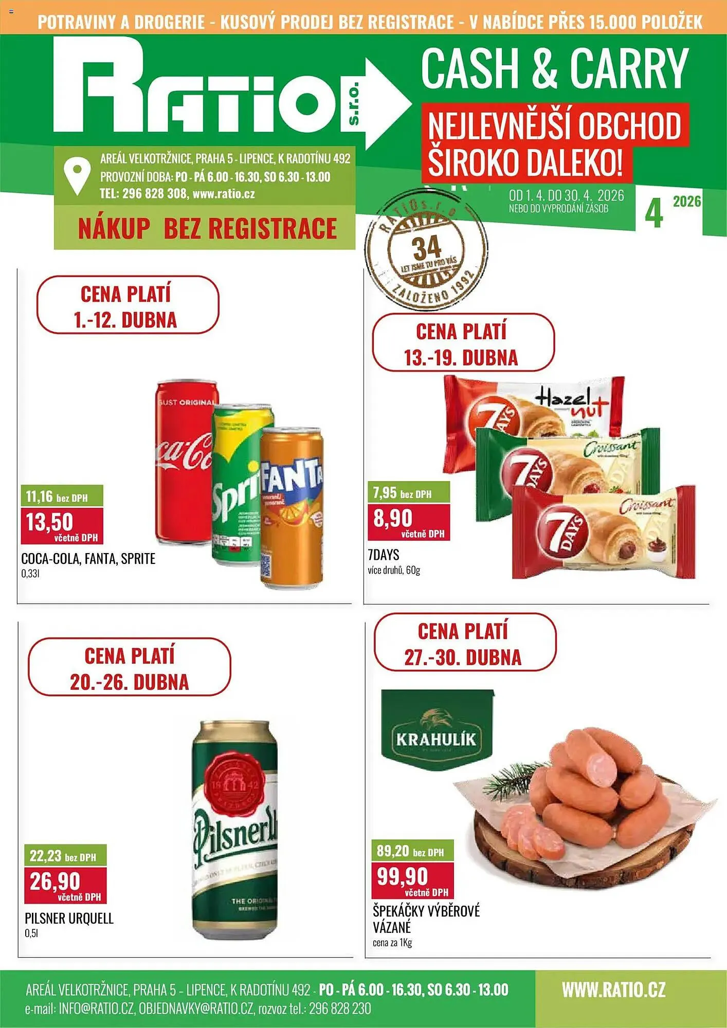 Ratio leták - 1. dubna 30. dubna 2026 - Page 1