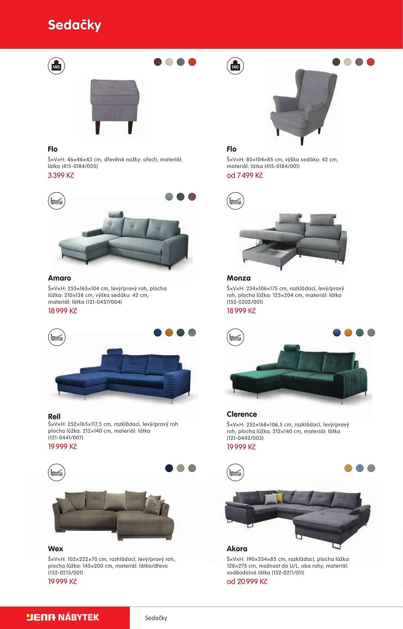 Jena Nábytek leták - 1. září 30. září 2023 - Page 8