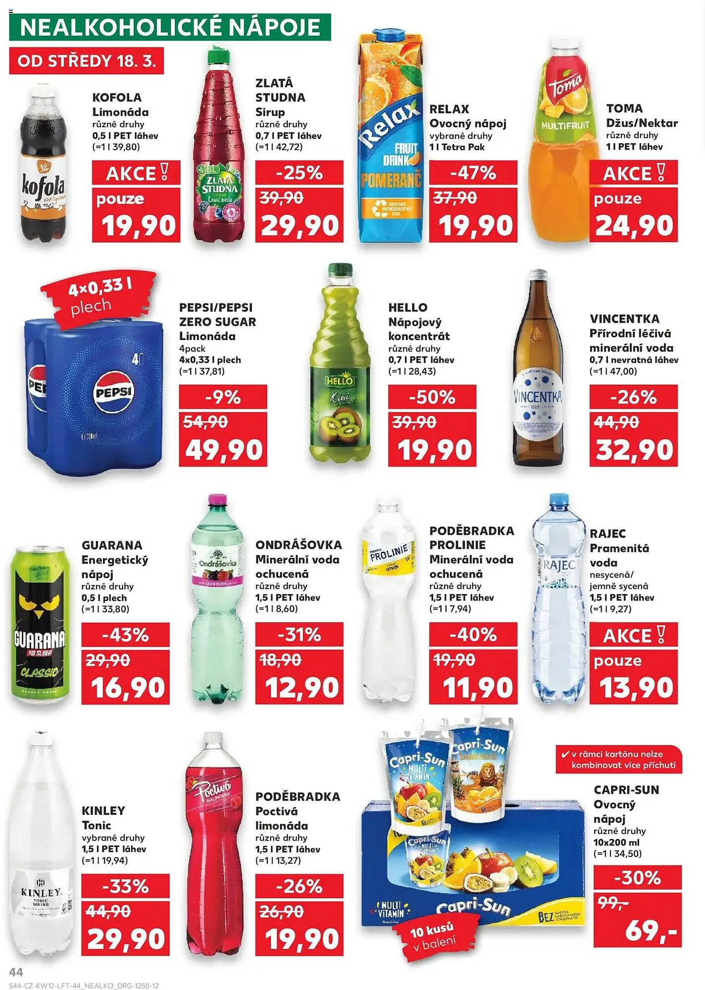 Kaufland leták - 18. března 24. března 2026 - Page 44