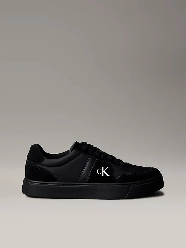Athena - Leather Signature Logo Trainers