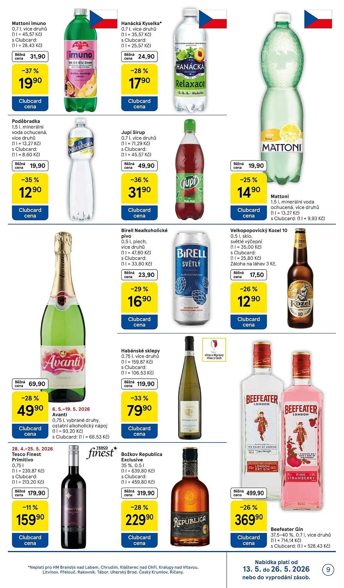 Tesco leták - 13. května 19. května 2026 - Page 9