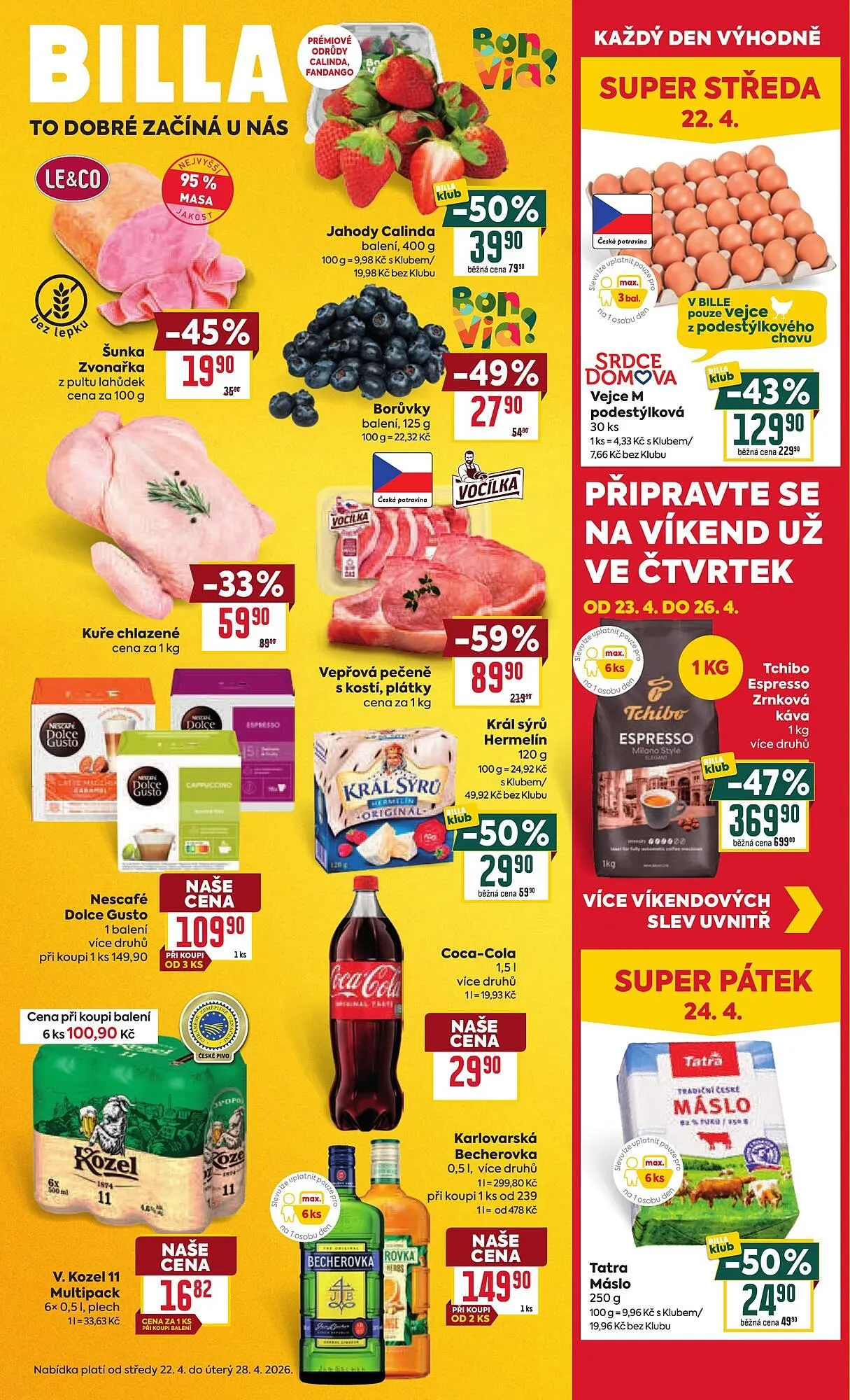 Billa leták - 1