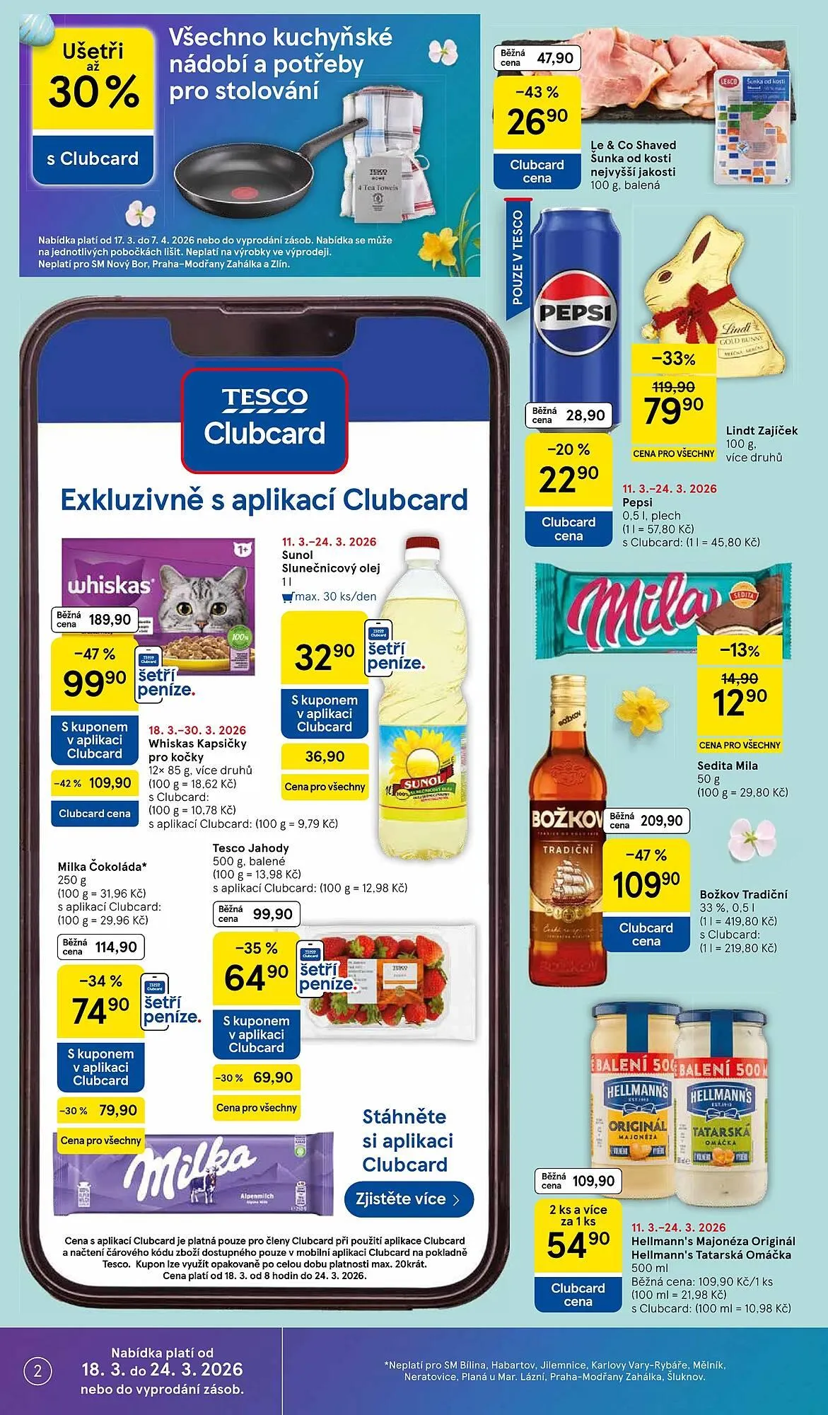 Tesco leták - 18. března 24. března 2026 - Page 2