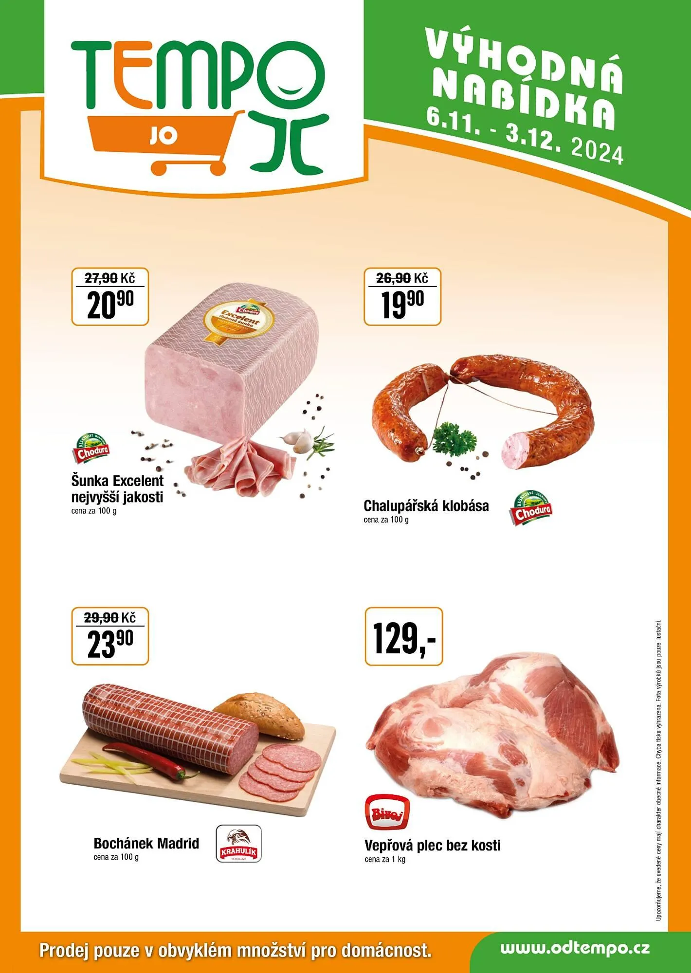 TEMPO leták - 6. listopadu 3. prosince 2024 - Page 5