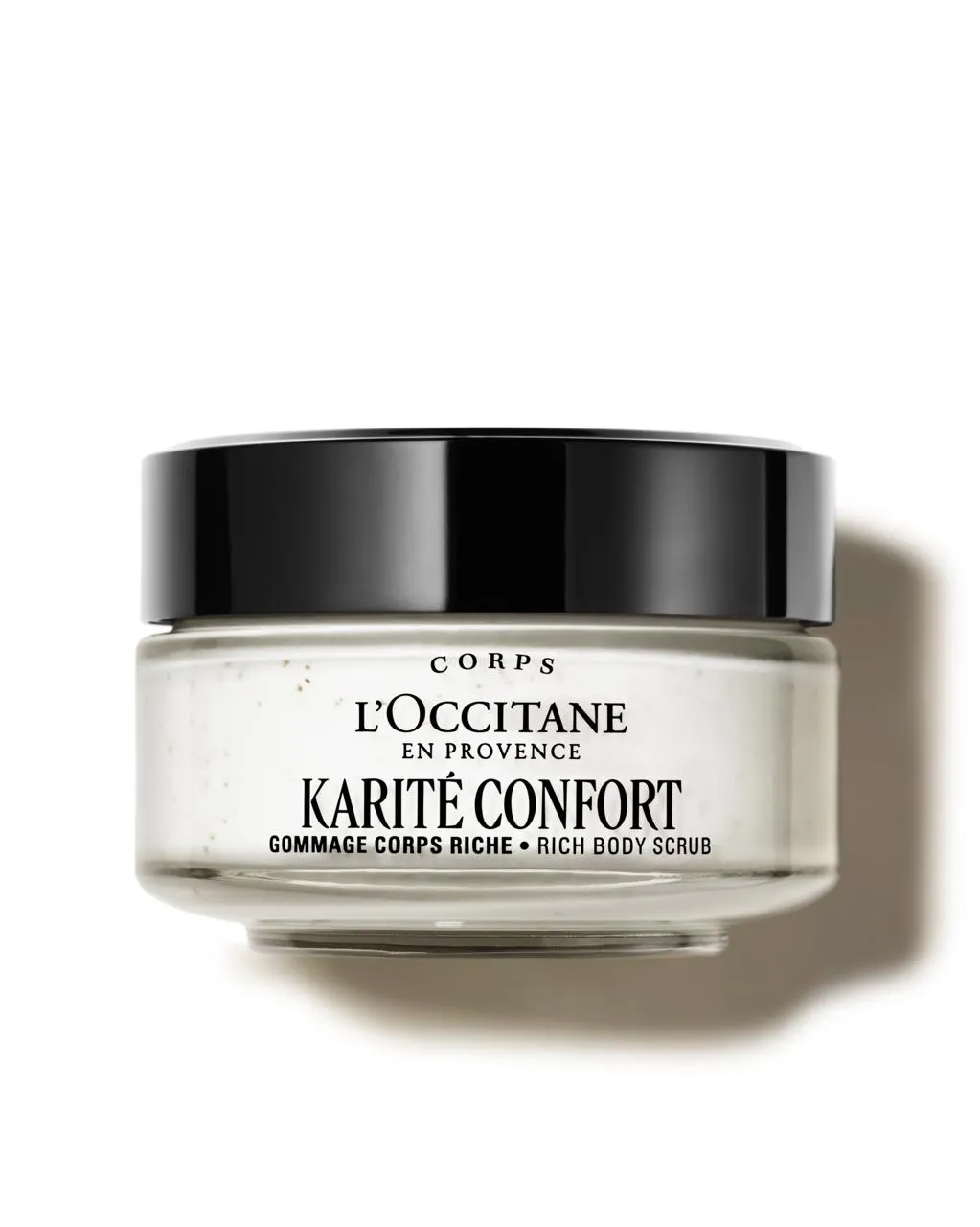 Bohatý tělový scrub Karité Confort (Bambucké máslo)