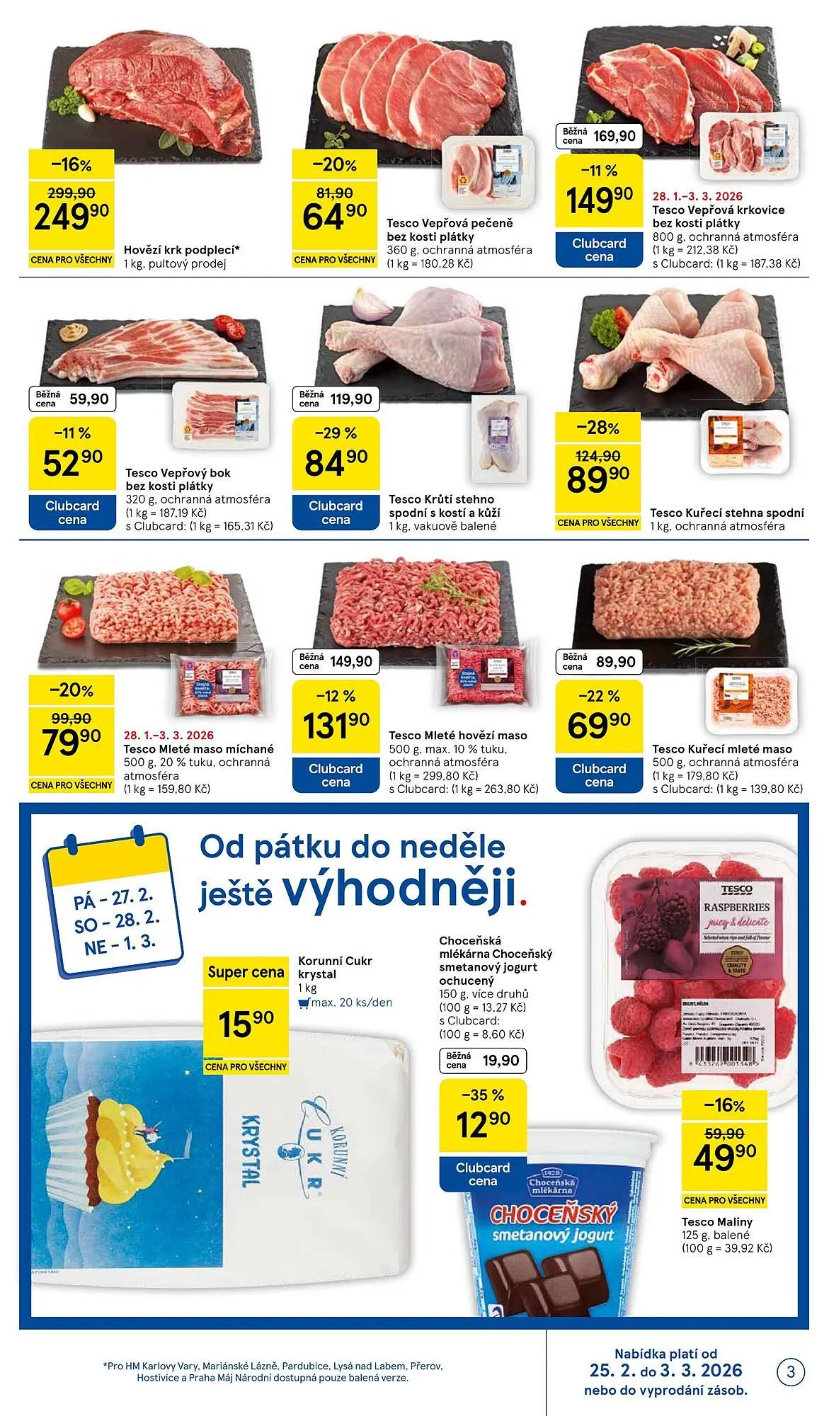 Tesco leták - 25. února 3. března 2026 - Page 3