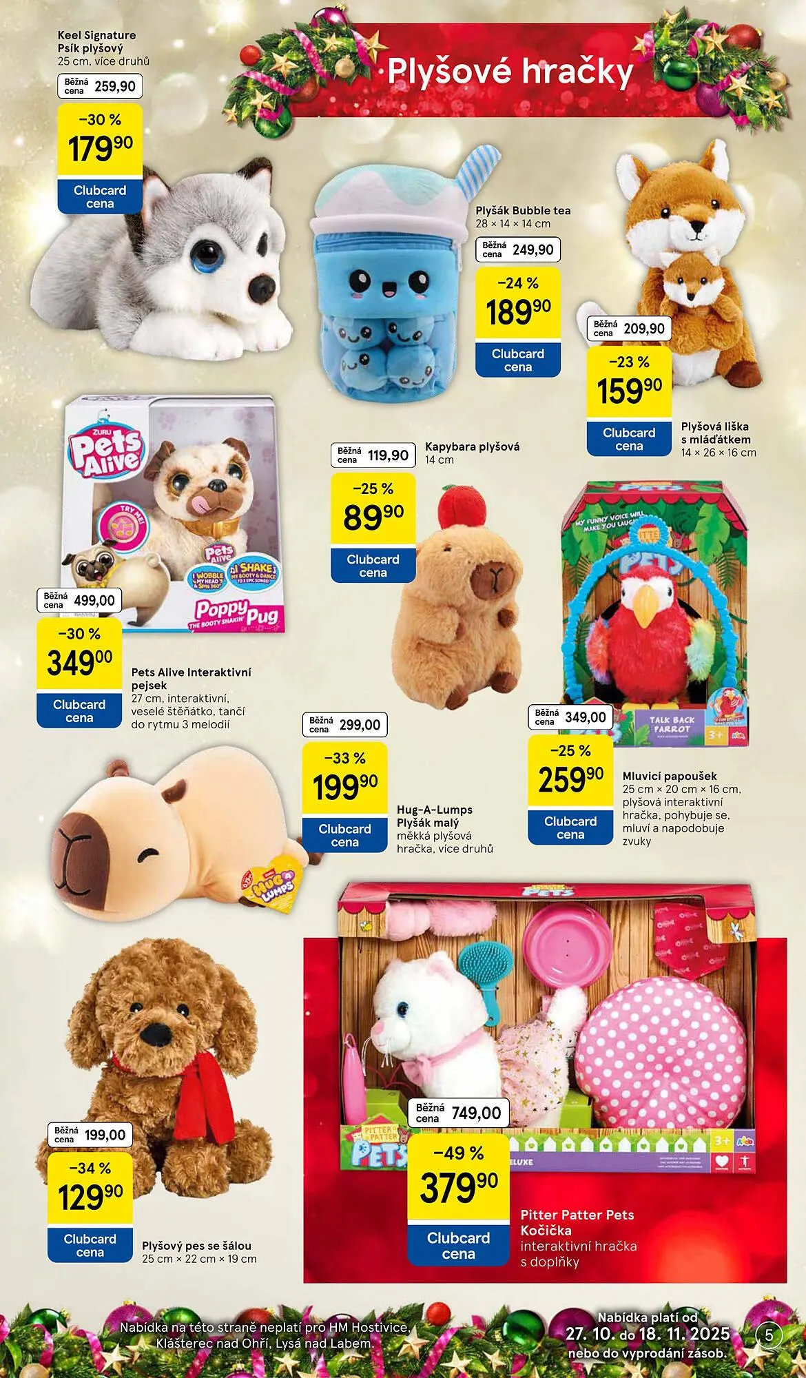 Tesco leták - 27. října 18. listopadu 2025 - Page 5