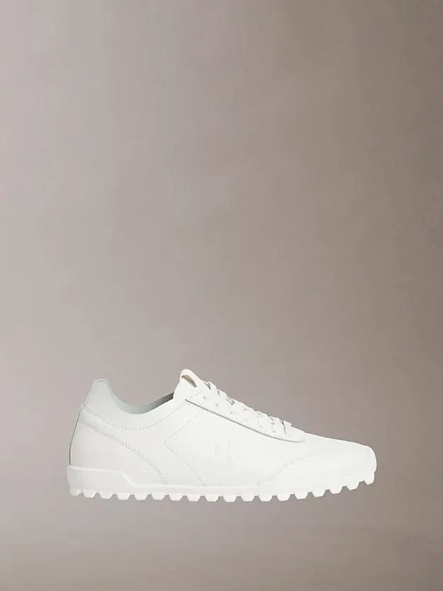 Leather Low Profile Runner Trainers