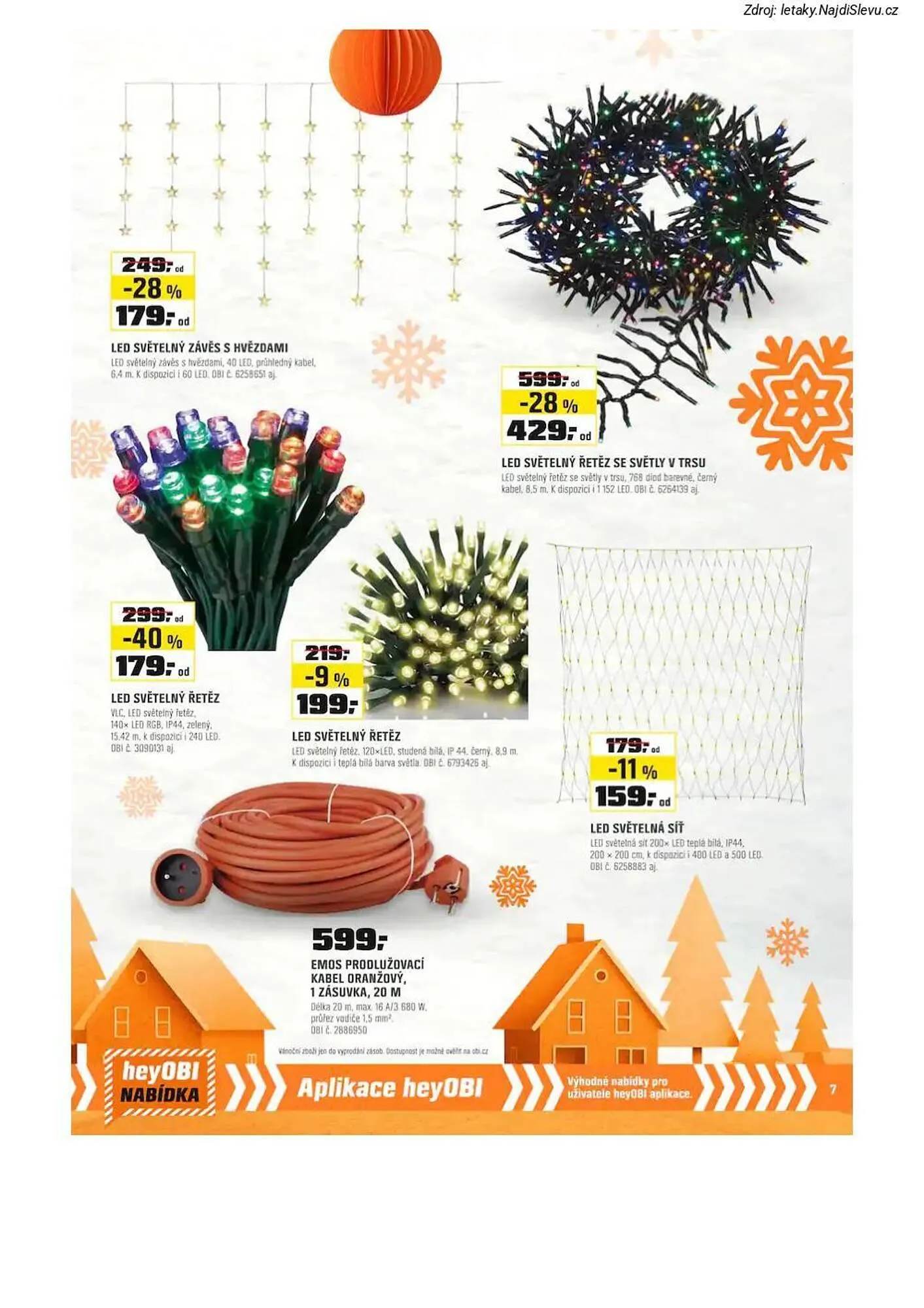 OBI leták - 1. prosince 31. prosince 2025 - Page 7