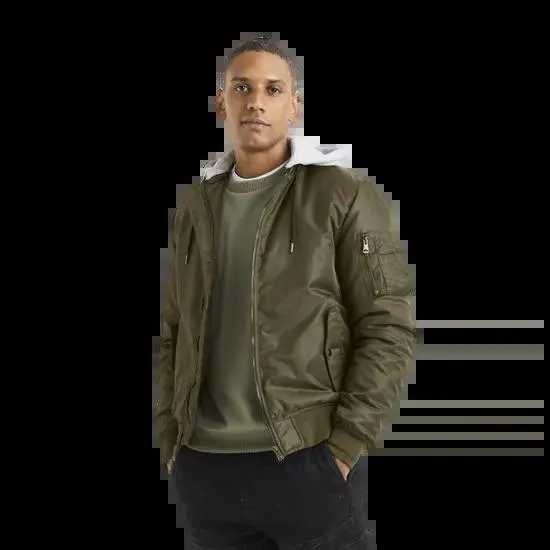 Celio Bunda bomber s odepínací kapucí CELIO_1099755 S