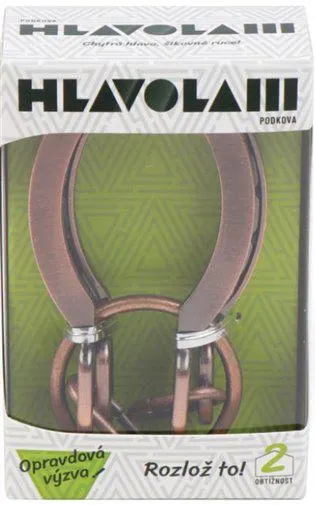 Kovový hlavolam – Podkova