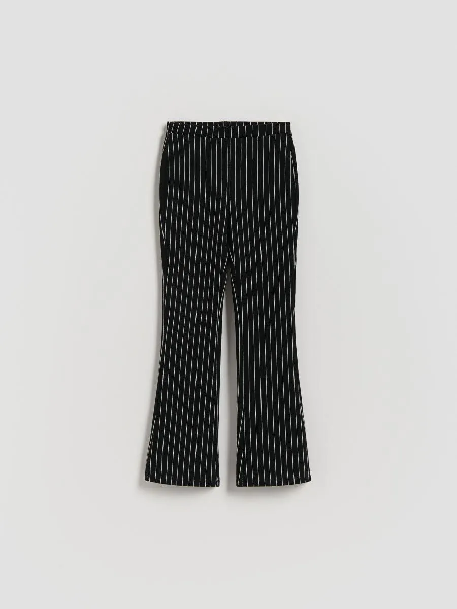 Žerzejové kalhoty z viskózové směsi