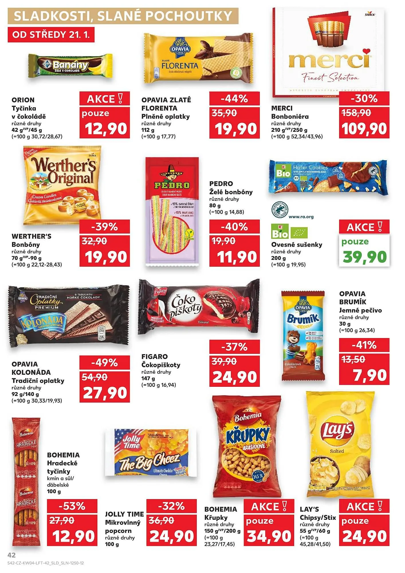 Kaufland leták - 21. ledna 27. ledna 2026 - Page 42
