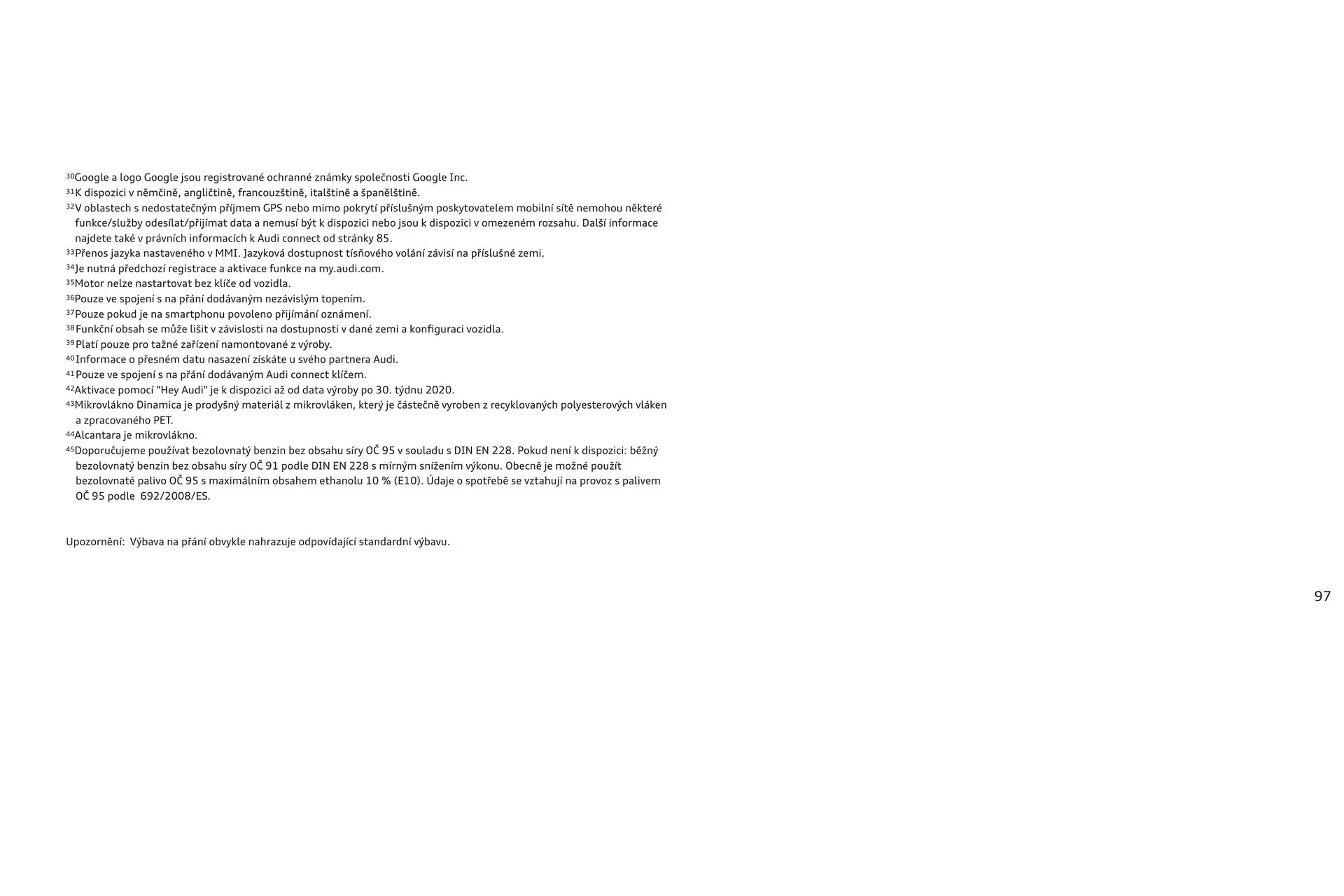 Audi RS6 leták - 6. srpna 31. ledna 2025 - Page 97