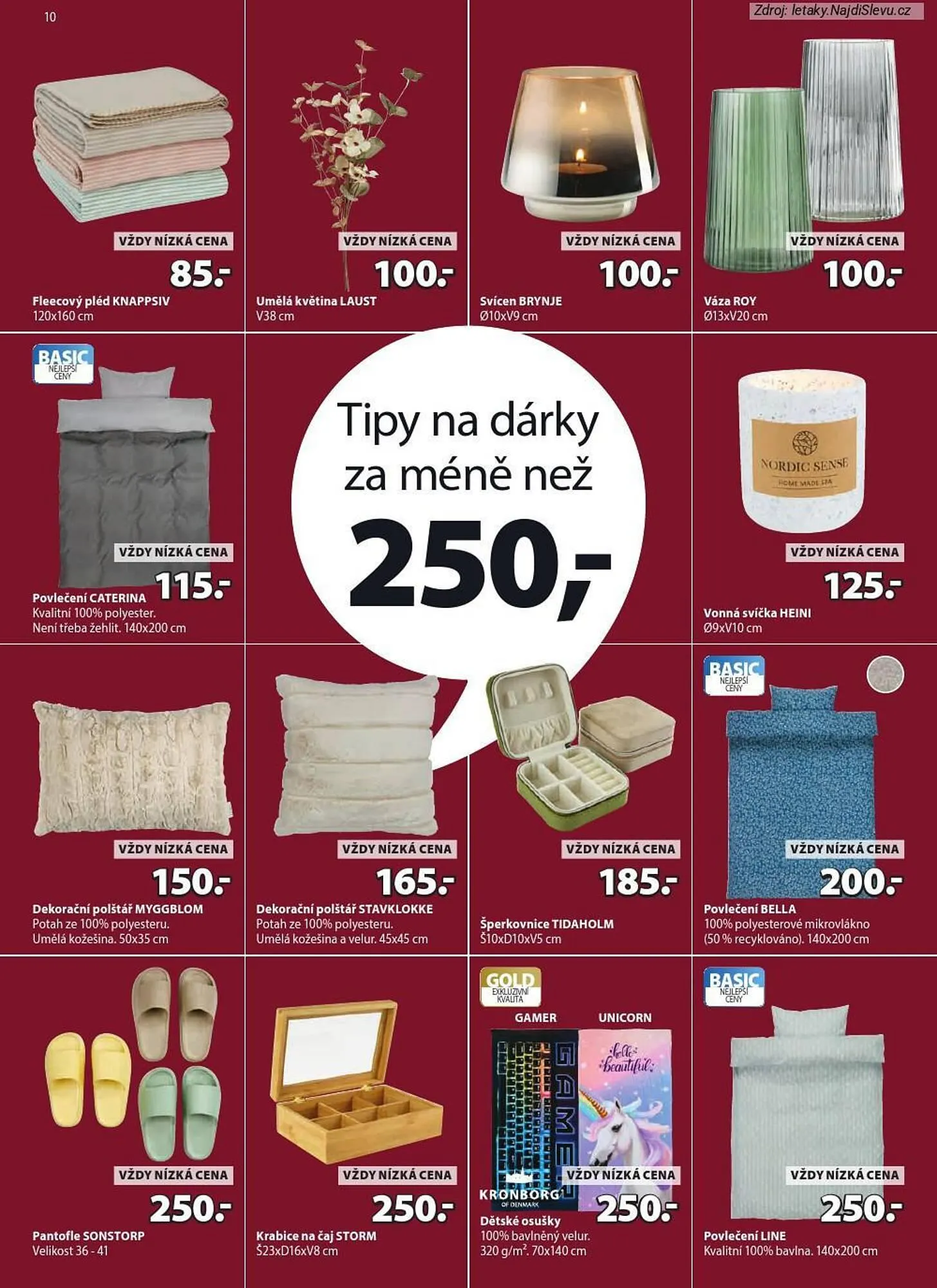 JYSK leták - 8. prosince 24. prosince 2025 - Page 10