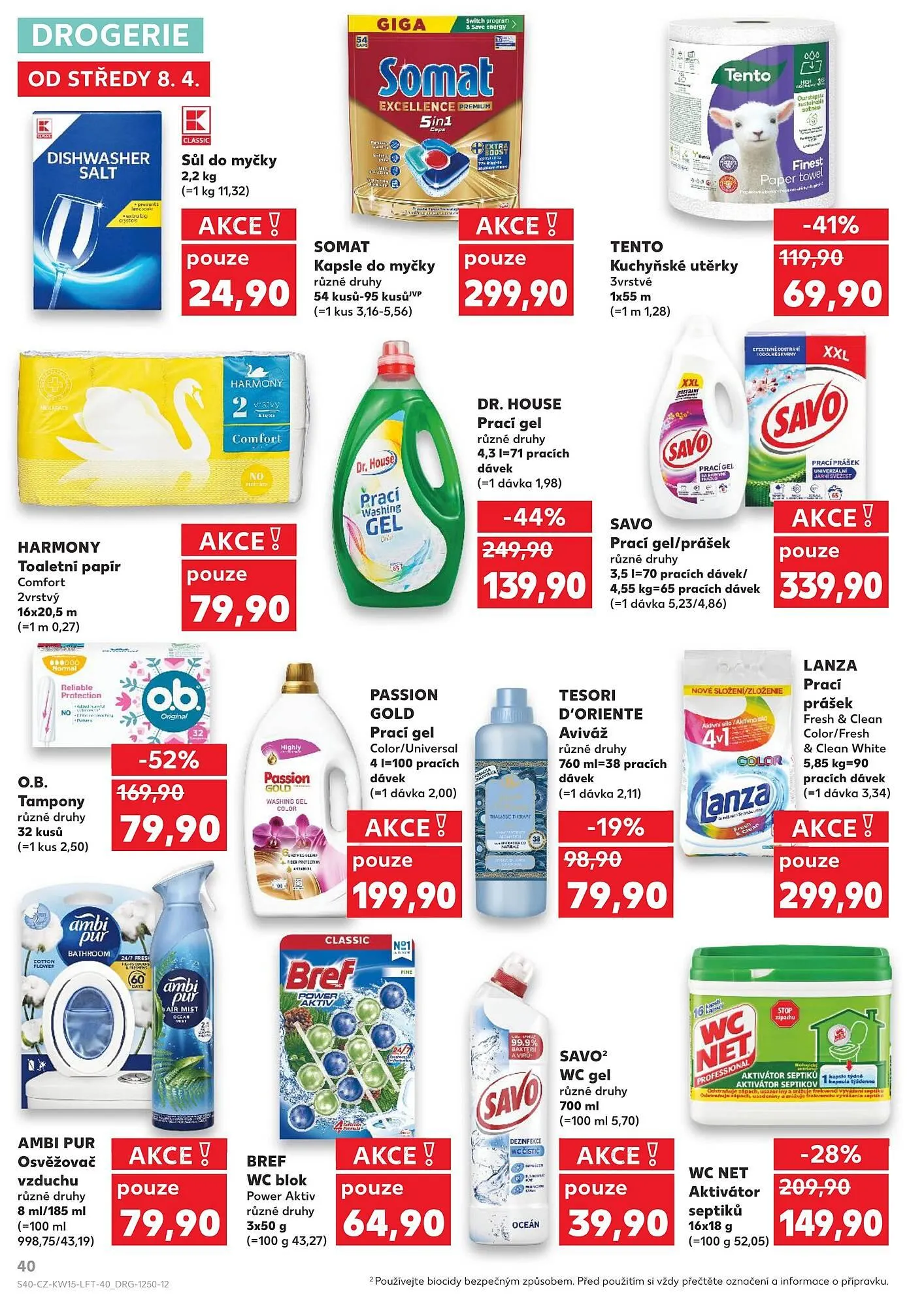 Kaufland leták - 8. dubna 14. dubna 2026 - Page 40