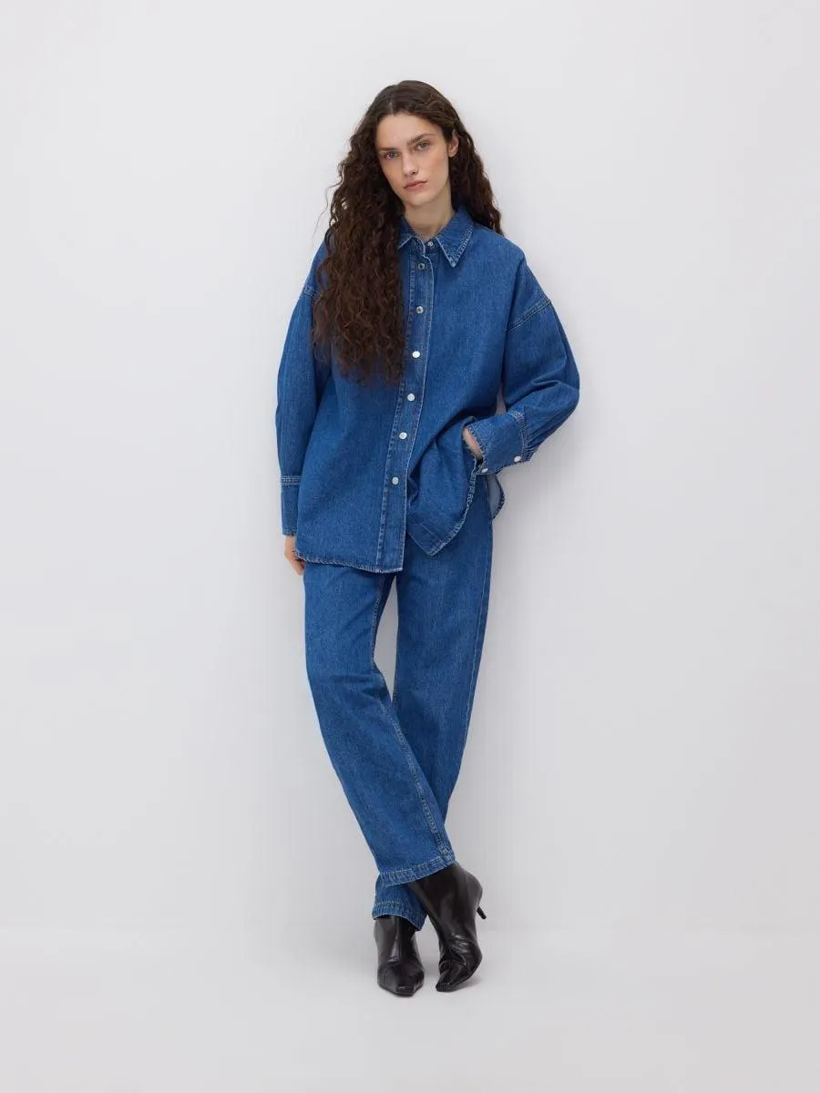 Džíny straight fit