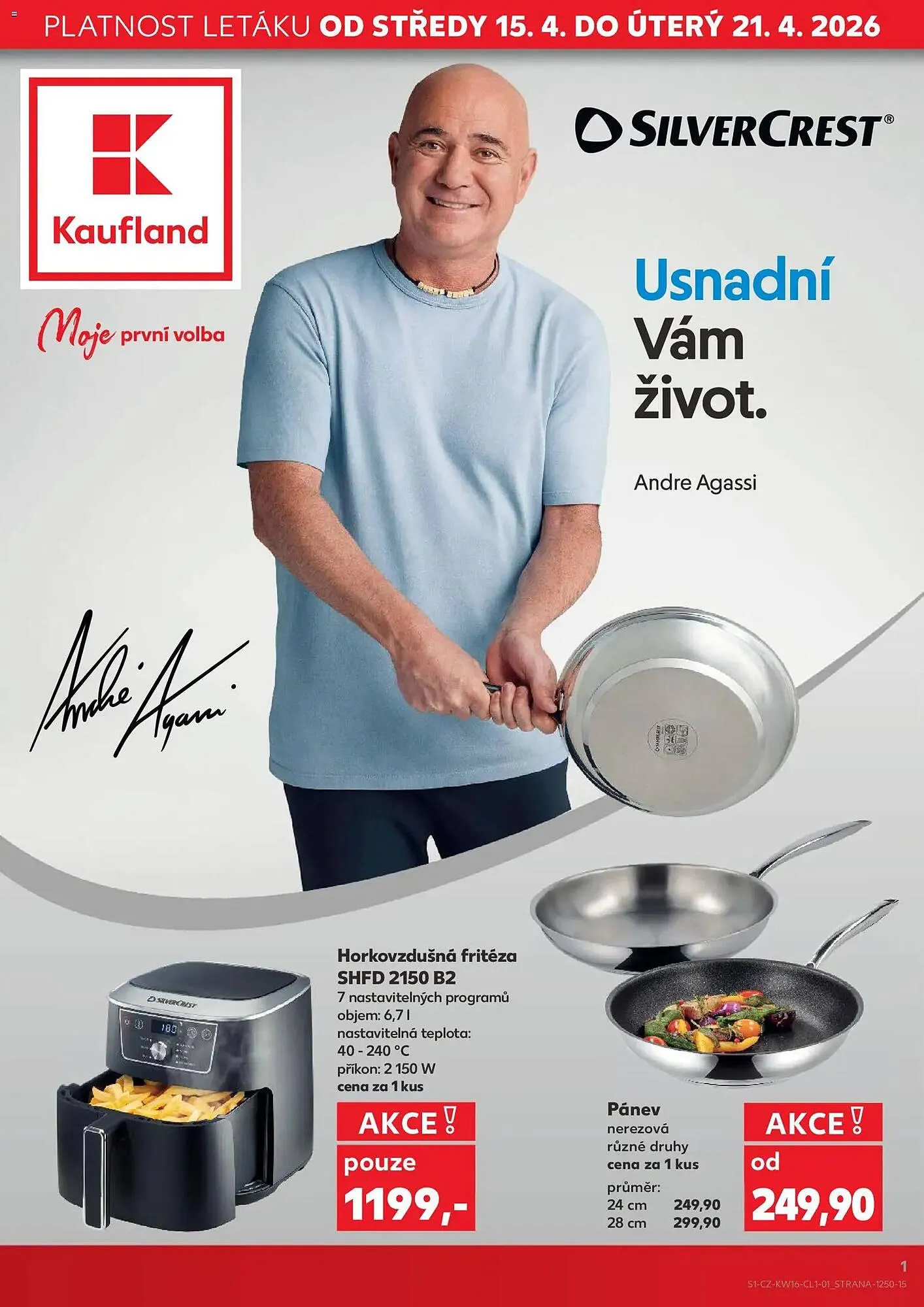 Kaufland leták - 15. dubna 21. dubna 2026 - Page 1