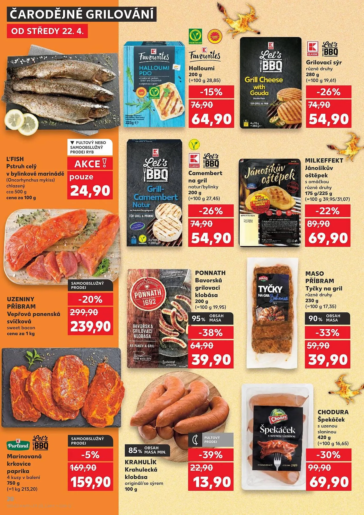 Kaufland leták - 22. dubna 28. dubna 2026 - Page 20