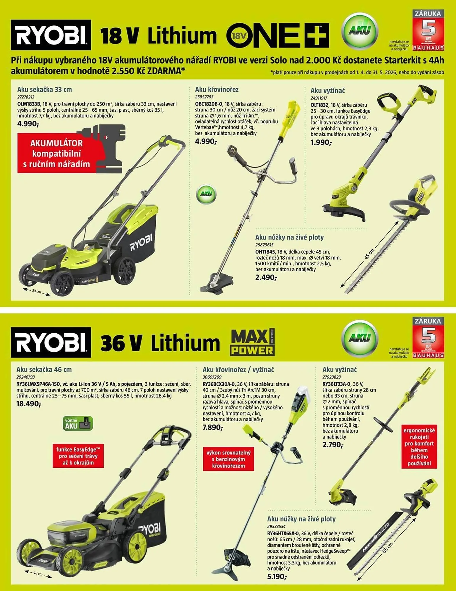 Bauhaus leták - 17. dubna 14. května 2026 - Page 15