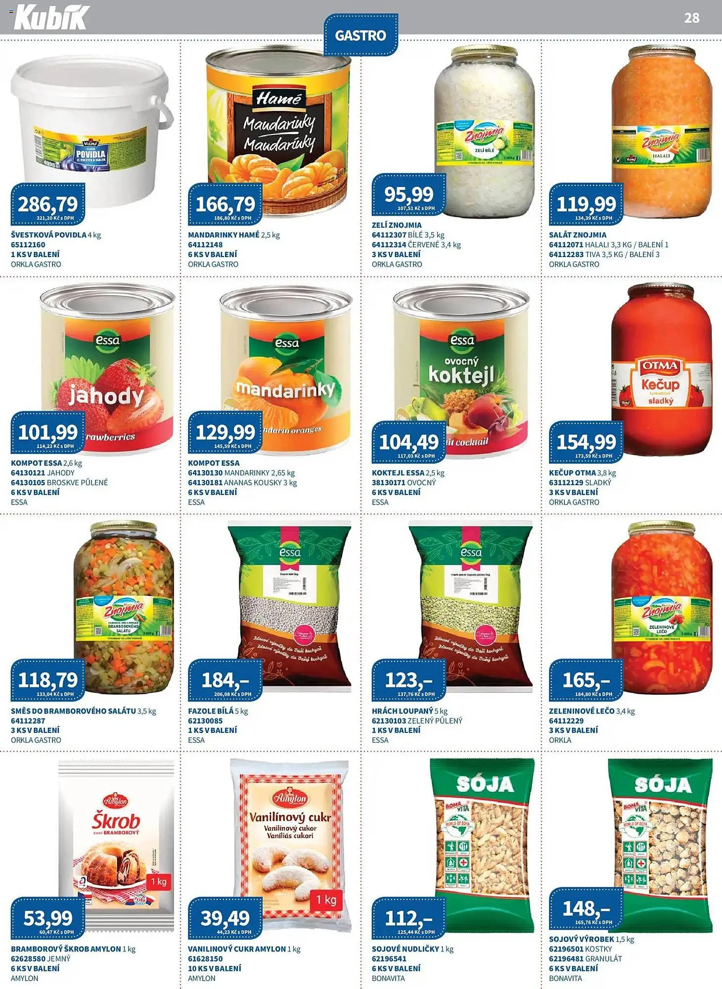 Kubík potraviny leták - 1. března 31. března 2026 - Page 28