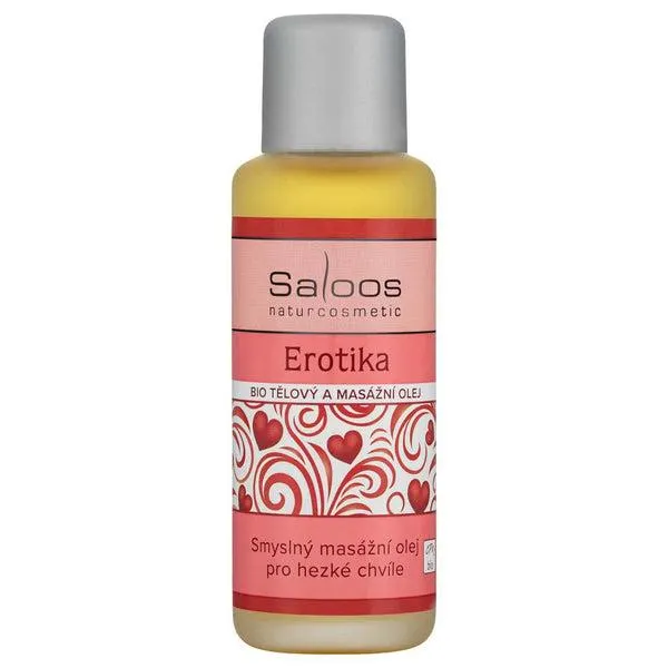 Saloos Tělový a masážní olej Erotika BIO (50 ml)