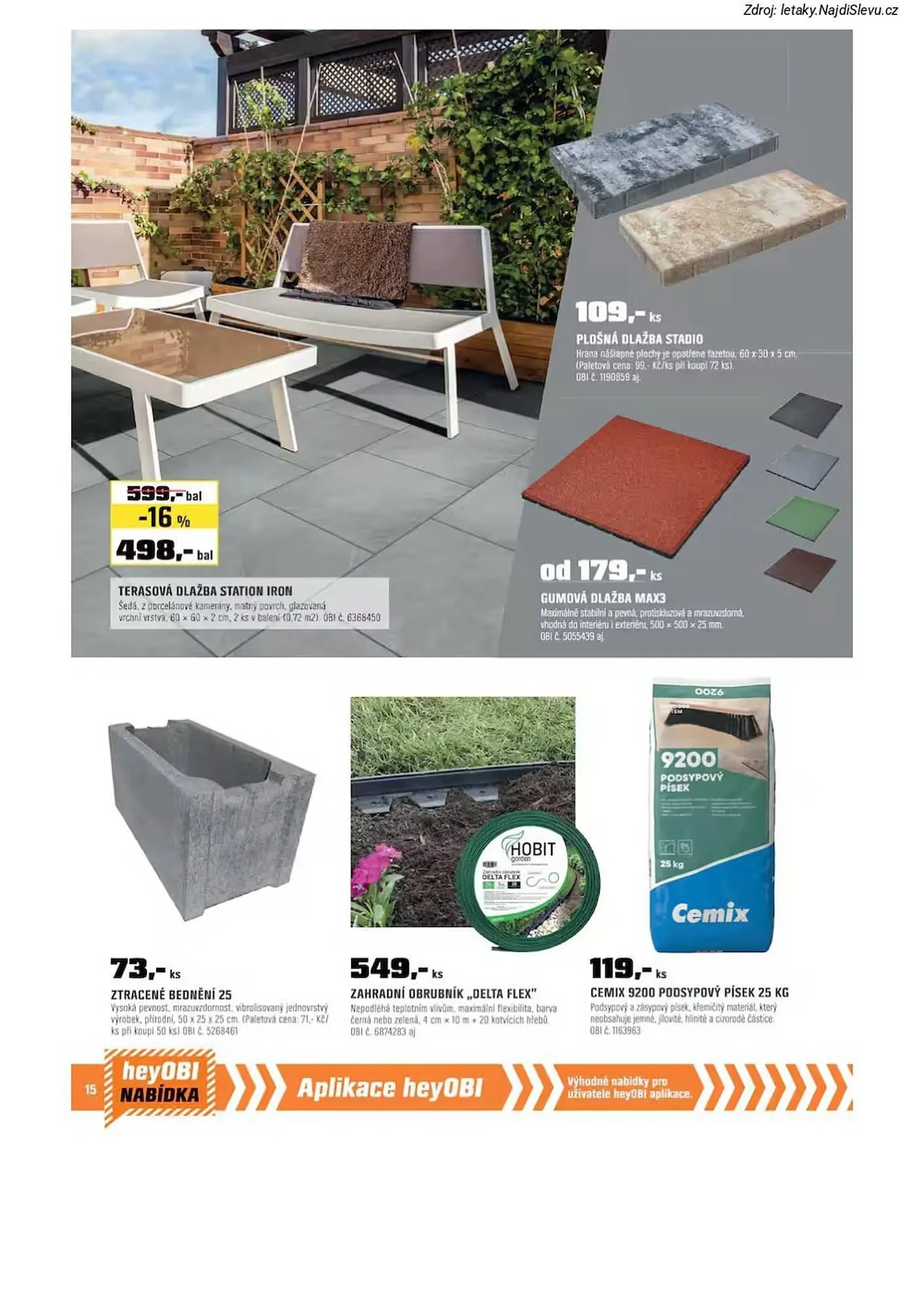 OBI leták - 1. dubna 30. dubna 2026 - Page 16