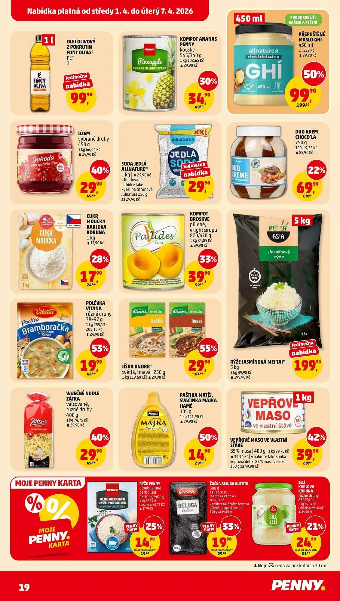 Penny Market leták - 1. dubna 7. dubna 2026 - Page 19