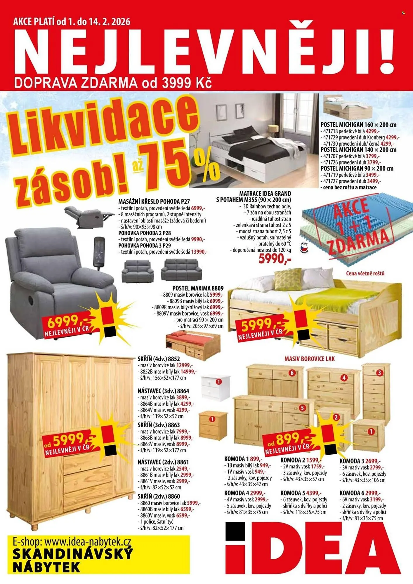 IDEA nábytek leták - 1