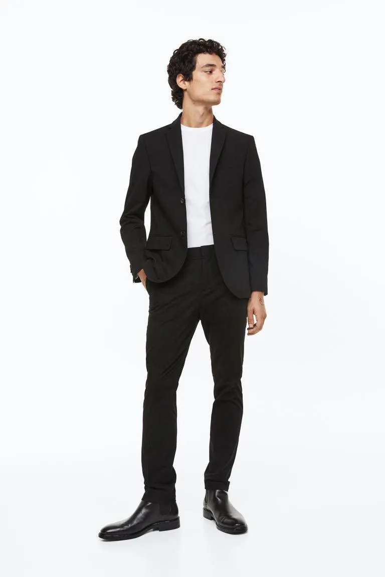 Společenské kalhoty Skinny Fit