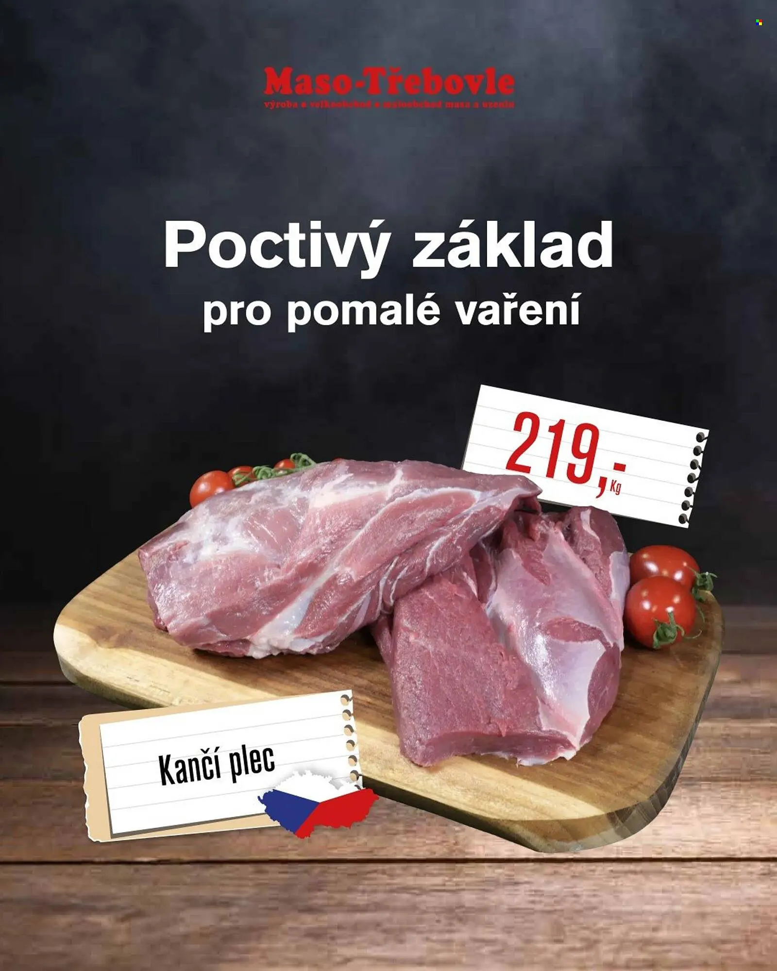 Maso Třebovle leták - 1