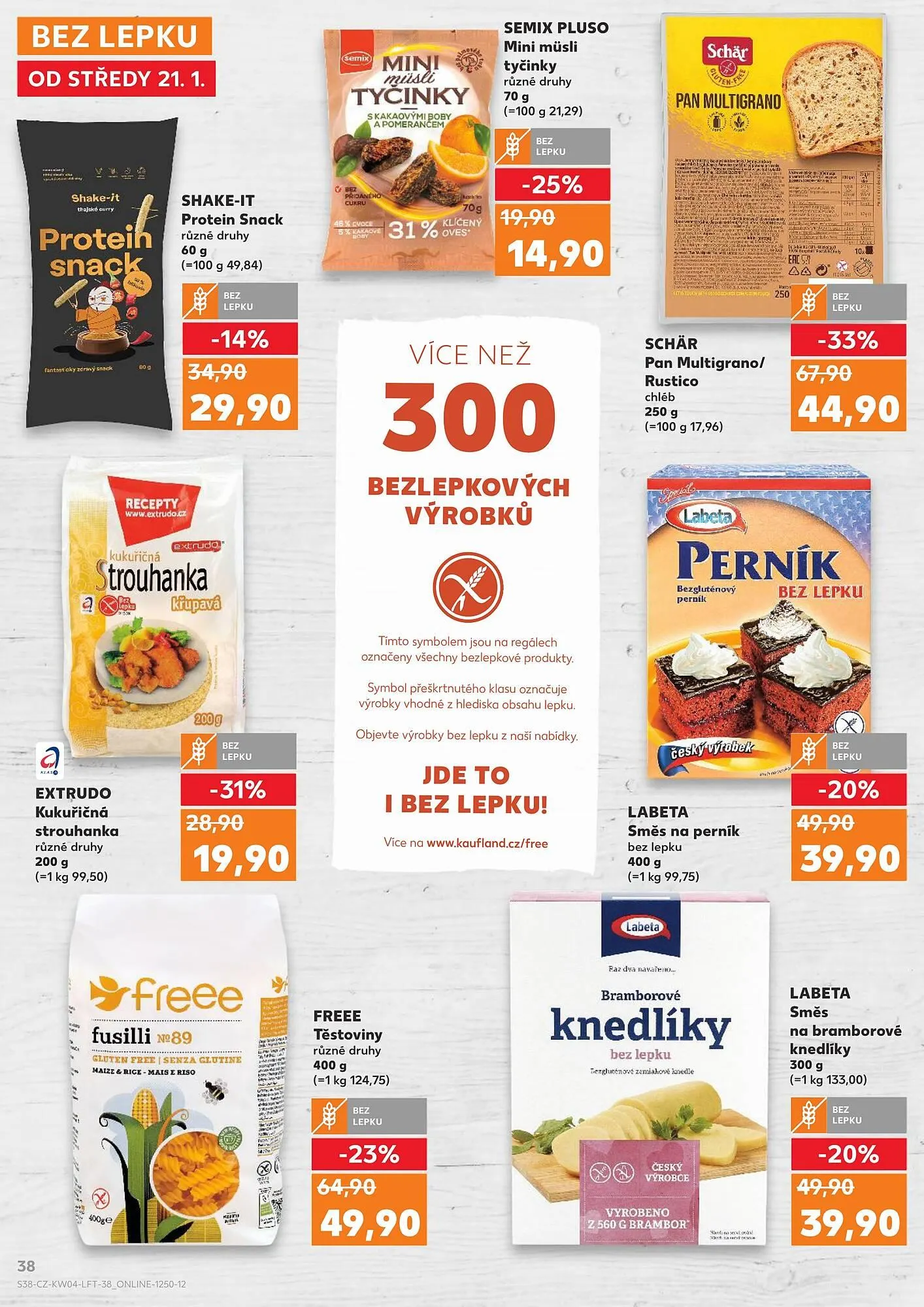 Kaufland leták - 21. ledna 27. ledna 2026 - Page 38
