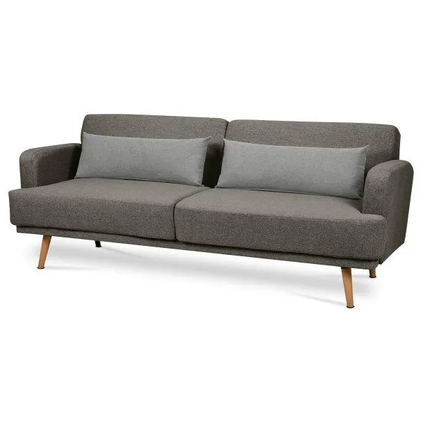 Pohovka rozkládací šedá ASB-002 SIL