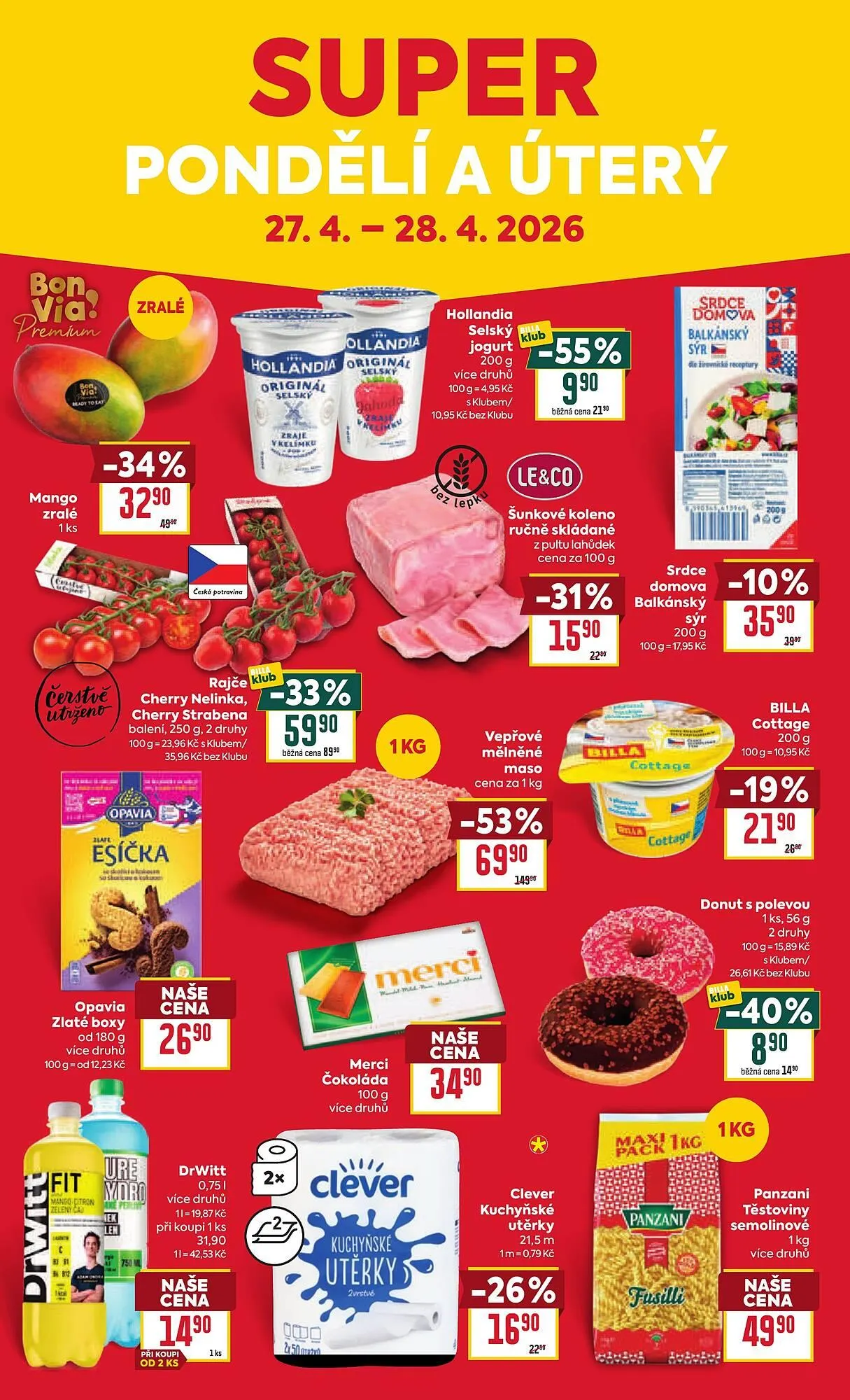 Billa leták - 22. dubna 28. dubna 2026 - Page 32